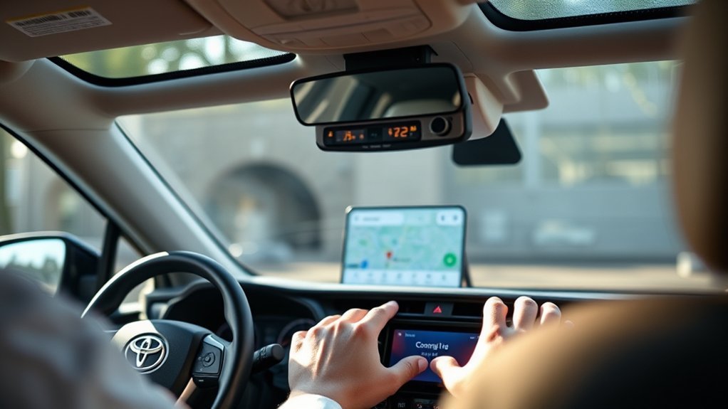 launch google maps rav4