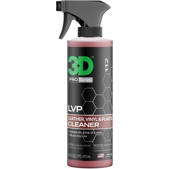 3D LVP Interior Cleaner for Leather and Vinyl