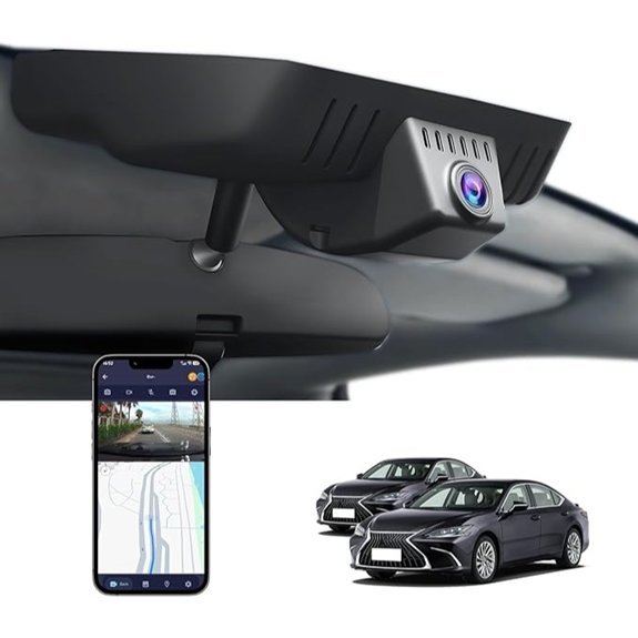 4K Dash Cam for Lexus ES 2019-2025