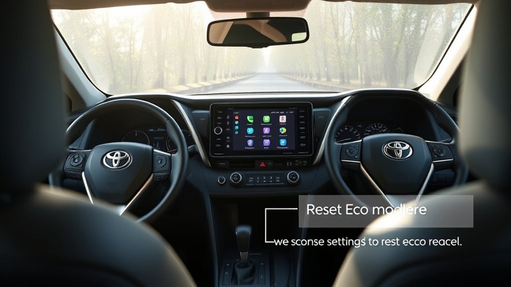 locate eco mode settings