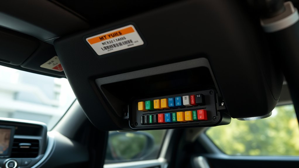 locate rav4 fuse boxes