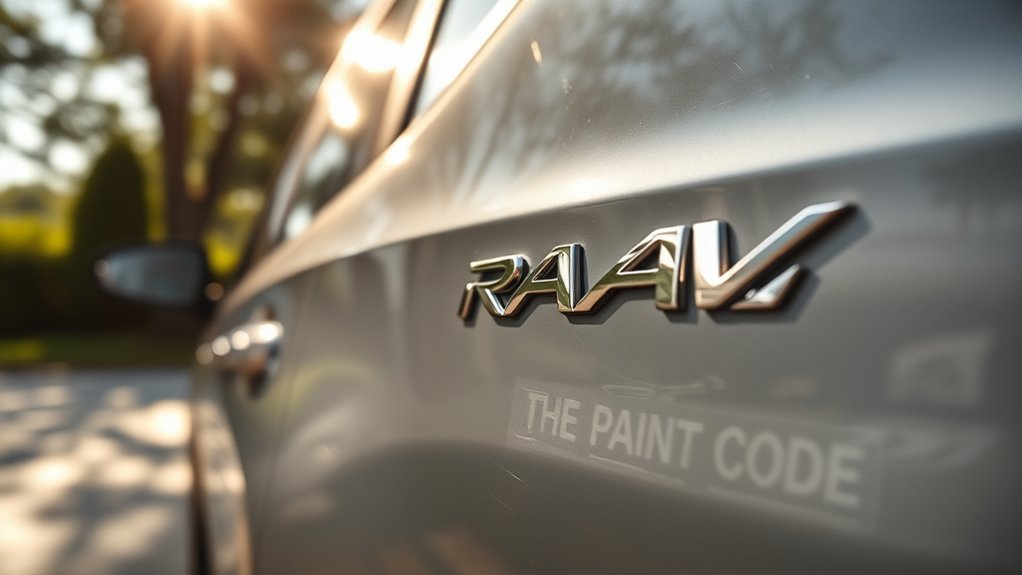 locate toyota rav4 paint code