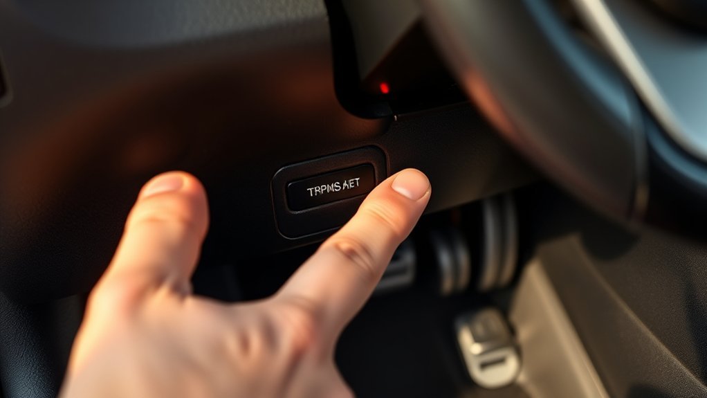 locate tpms reset button