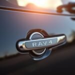 locking rav4 back door