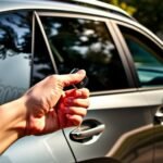 locking rav4 with keys inside