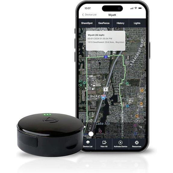 LandAirSea 54 GPS Tracker with Long Battery