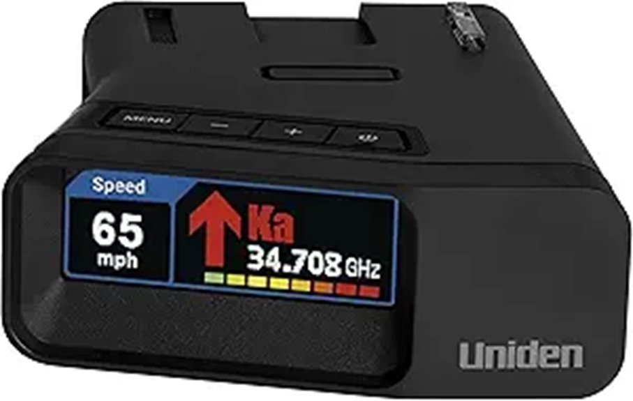 Uniden R7 Long-Range Laser-Radar Detector with GPS