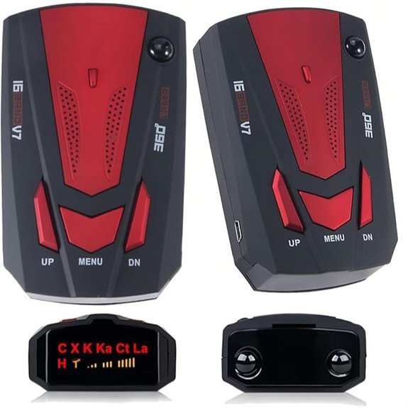 Speed Sentinel Radar Detector with Long Range Detection