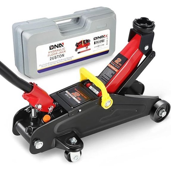 DNA Motoring Low Profile Hydraulic Trolley Jack (2 Ton)