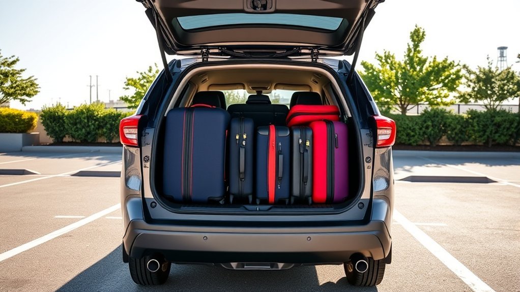 luggage capacity in rav4