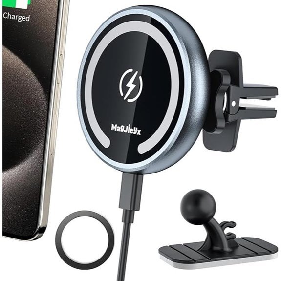 Magsafe Car Mount Wireless Charger for iPhone