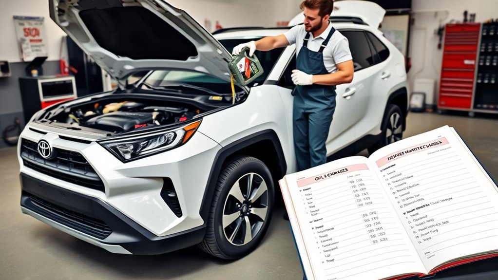 maintain oil change records