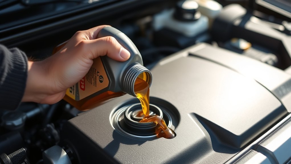 maintain proper oil levels