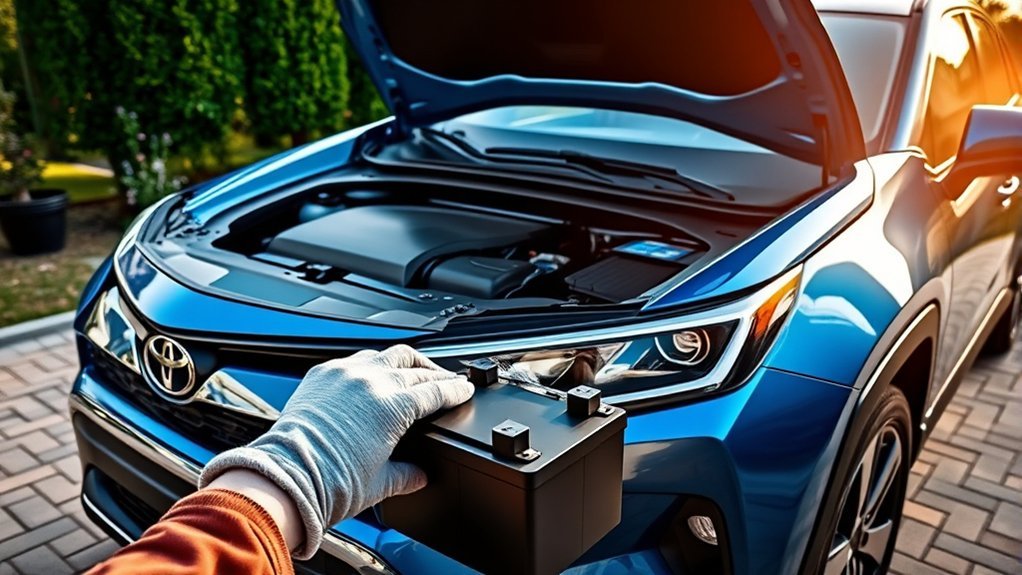 maintain rav4 hybrid battery health