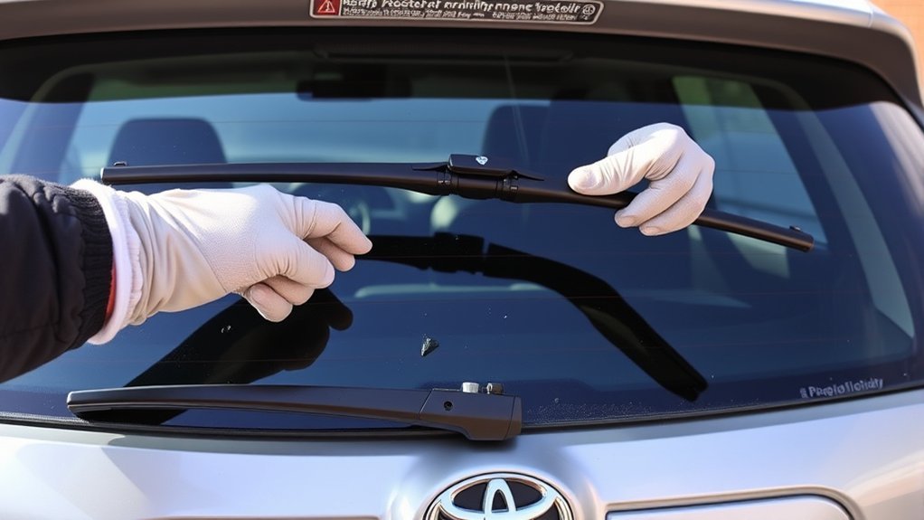 maintain rear wiper safety