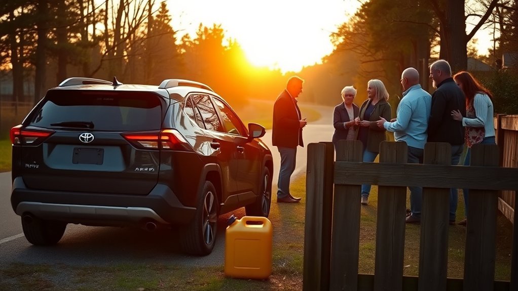 manage low fuel wisely