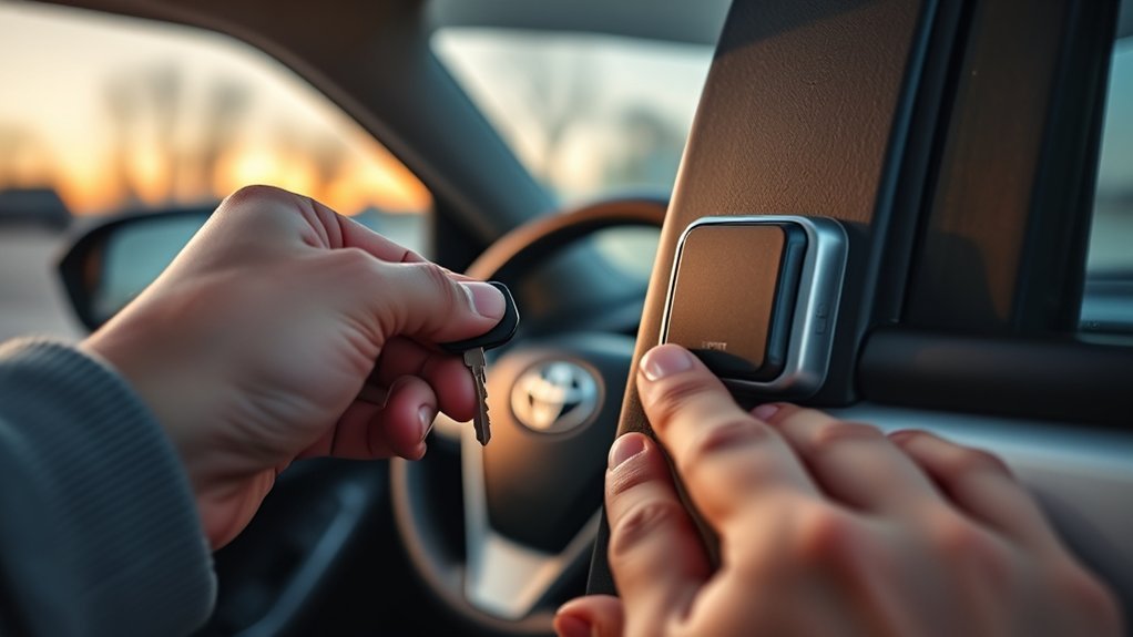 How To Start Toyota RAV4 With Manual Key