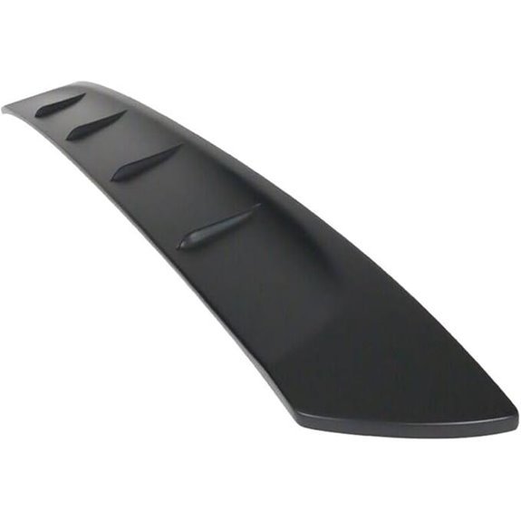 Toyota GR Supra Painted Matte Black Roof Spoiler