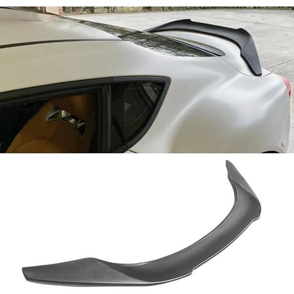 Matte Black Duckbill Trunk Spoiler for Toyota GR Supra