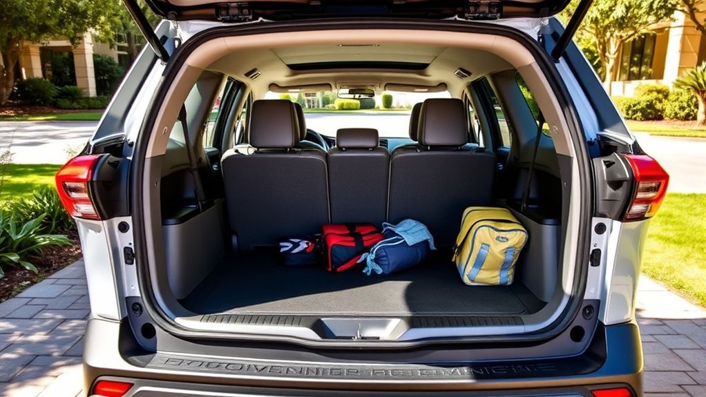 maximize rav4 cargo space