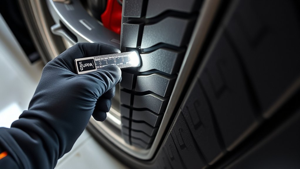 measure tire tread depth