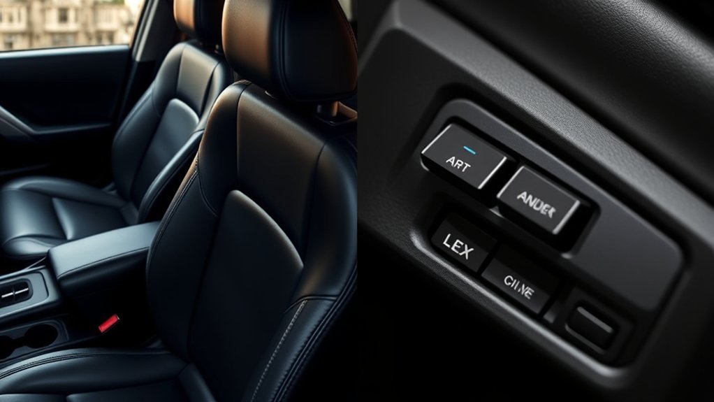 memory seats comparison details