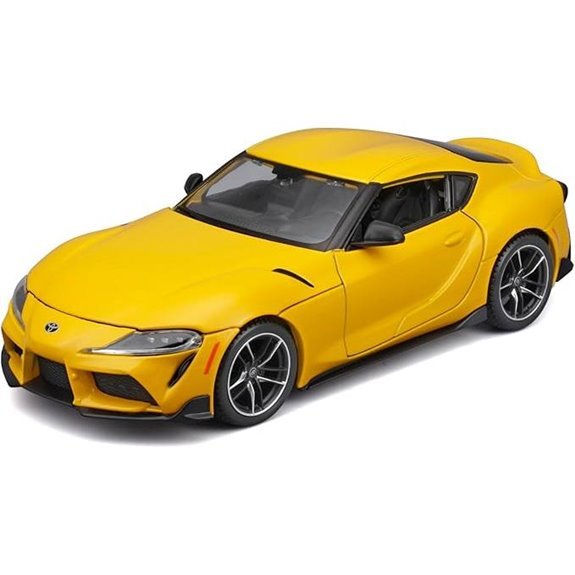 Maisto 1:24 Assembly Line 2022 Toyota Supra GR Metallic Yellow