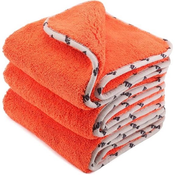 SPTA Microfiber Car Cleaning Towels (3 Pack)
