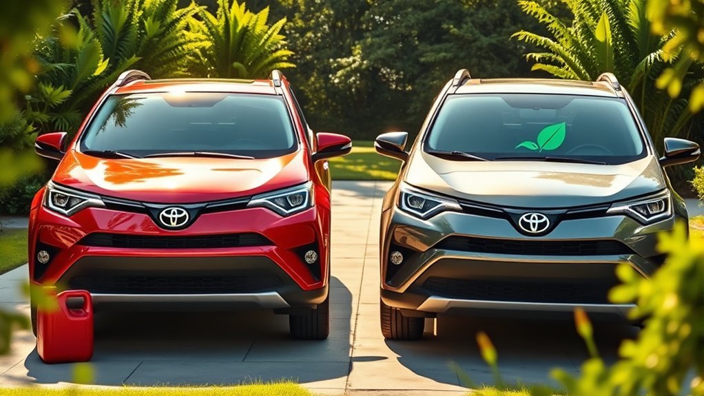 mileage comparison conventional vs hybrid