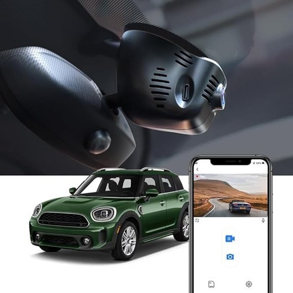 Fitcamx 4K Dash Cam for MINI Cooper Models