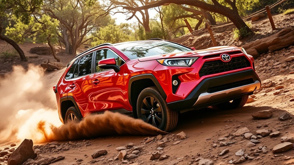 moderate off road capability emphasized