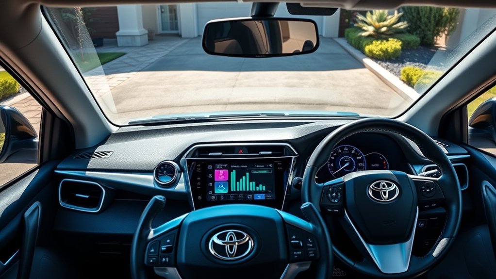 monitor driving efficiency dashboard