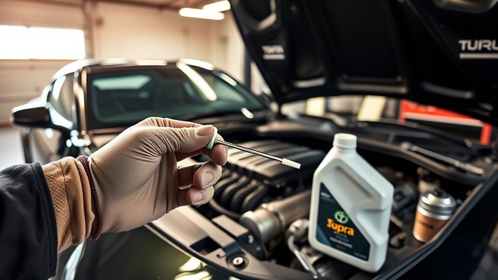 monitor engine oil regularly
