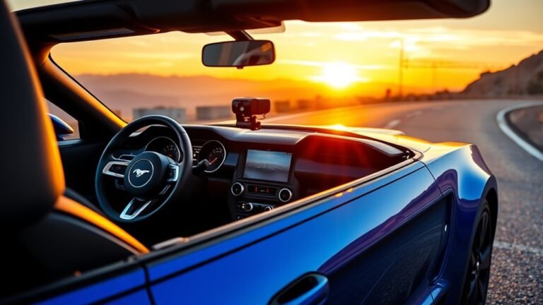 mustang dash cams 2026