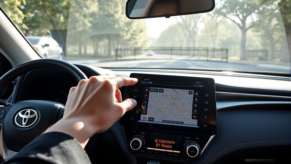 navigation app update steps