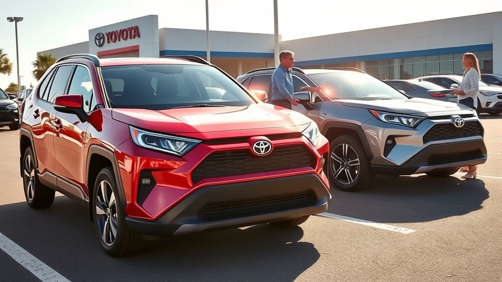 new vs used rav4