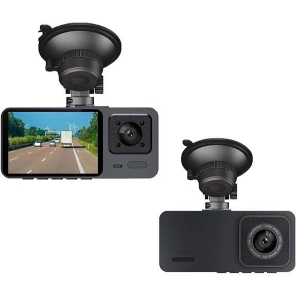 Dash Camera with Night Vision and G-Sensor