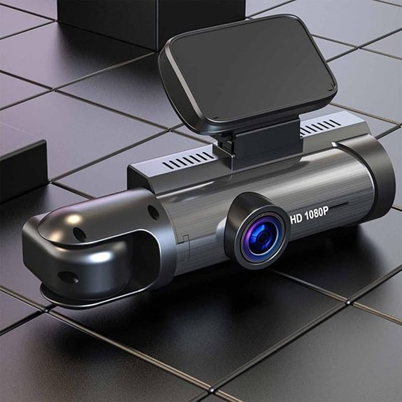 Dual Dash Cam with Night Vision and Motion Detection