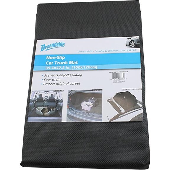 Dependable Industries Non-Slip Car Trunk Mat