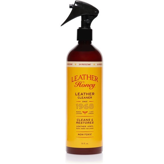 Leather Honey Leather Cleaner Spray - Non-Toxic & UV Protectant