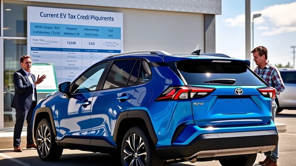 north america ev tax requirements
