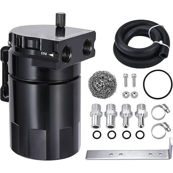 EVIL ENERGY Universal Baffled Oil Catch Can Kit