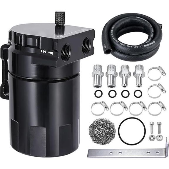 EVIL ENERGY 300ML Oil Catch Can with Hose Kit