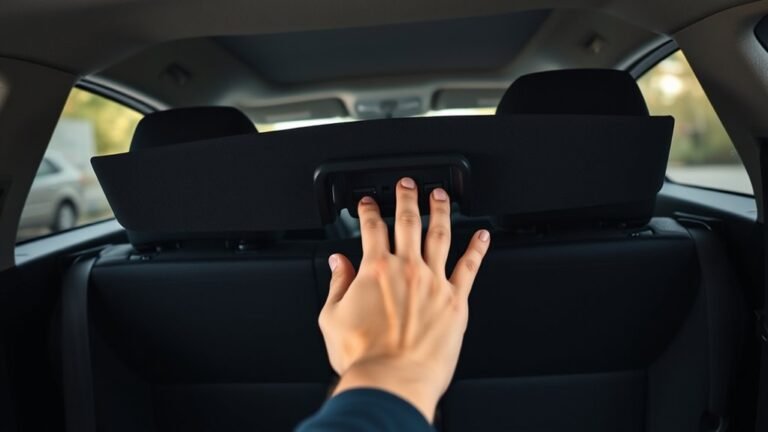 open rav4 trunk inside