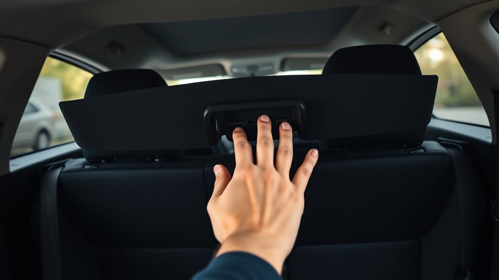 How To Open Toyota RAV4 Trunk From Inside