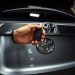 open rav4 trunk manually