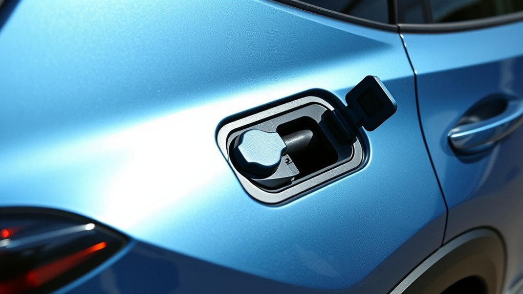 open toyota rav4 gas tank