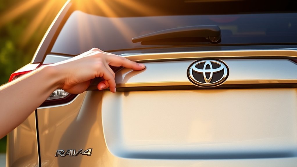 open toyota rav4 trunk