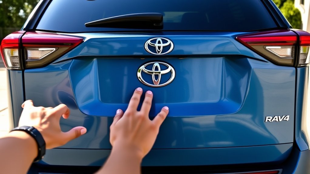 open trunk toyota rav4