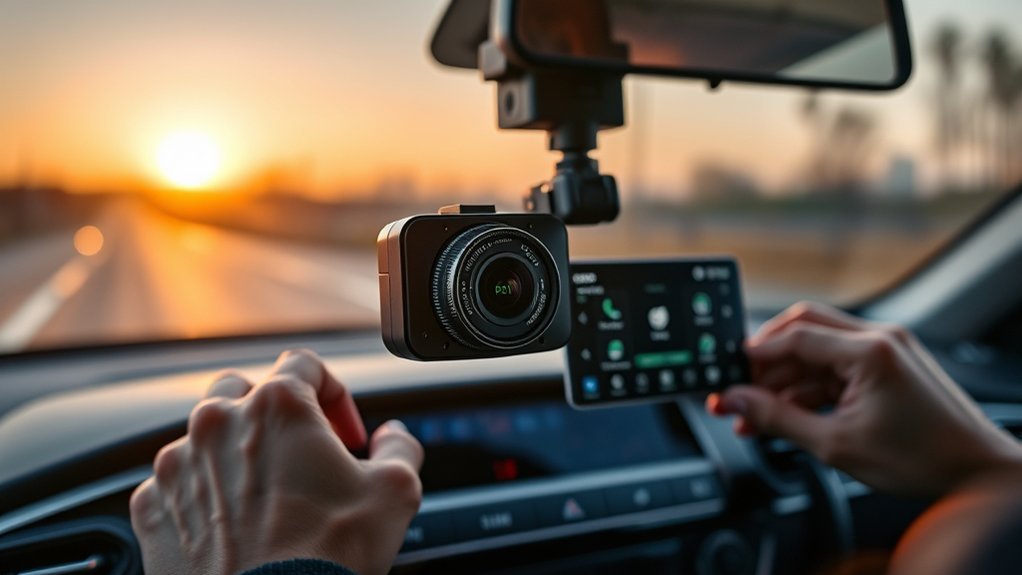 optimize dash cam settings